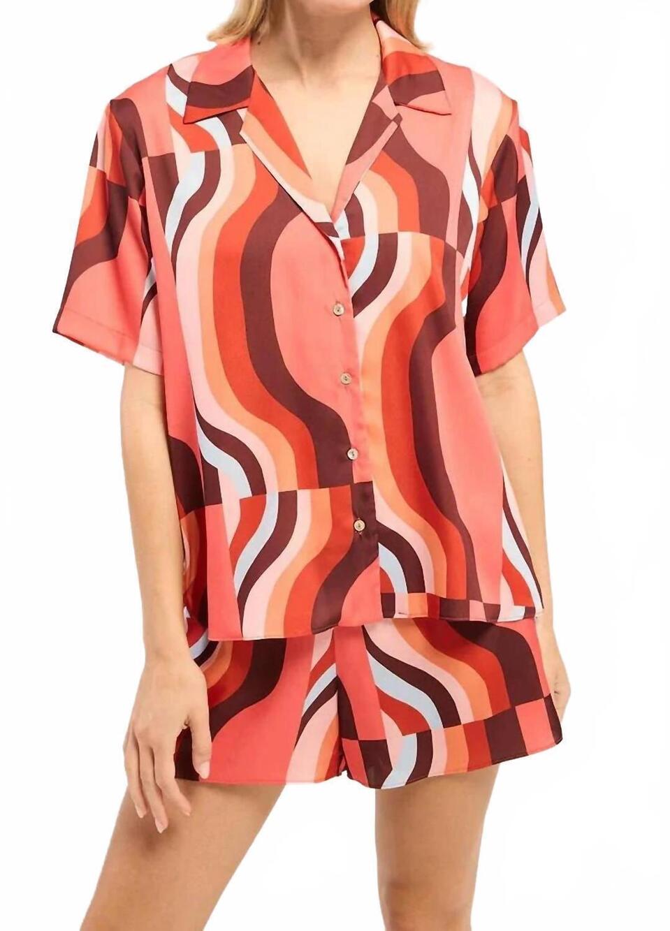 NEW MISA LOS ANGELES solange top in retro riviera